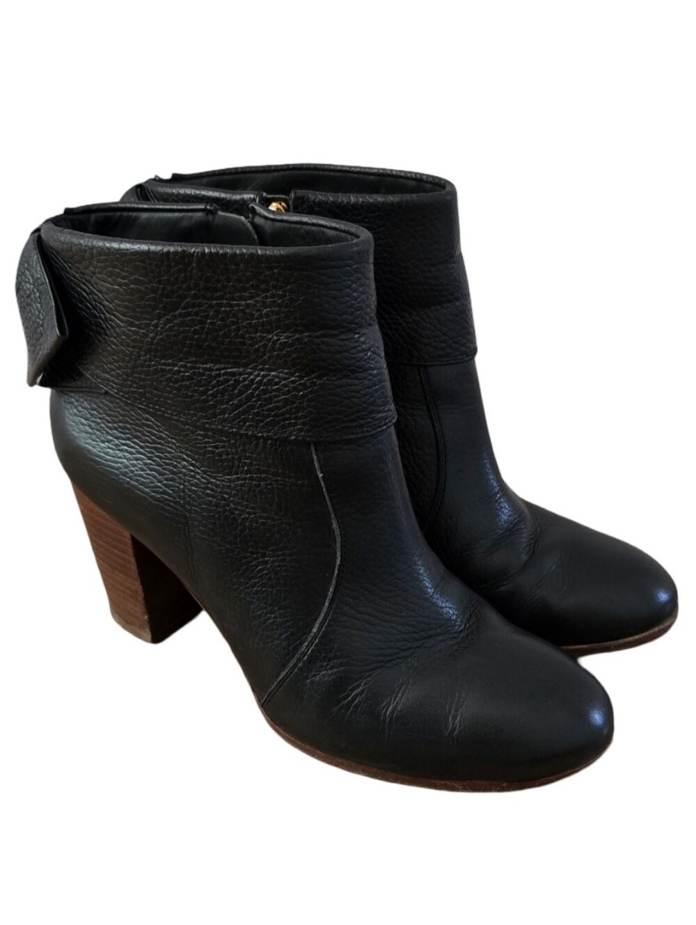 Kate Spade Lanise Bow Leather Side-Zip Heeled Bootie Women's 9